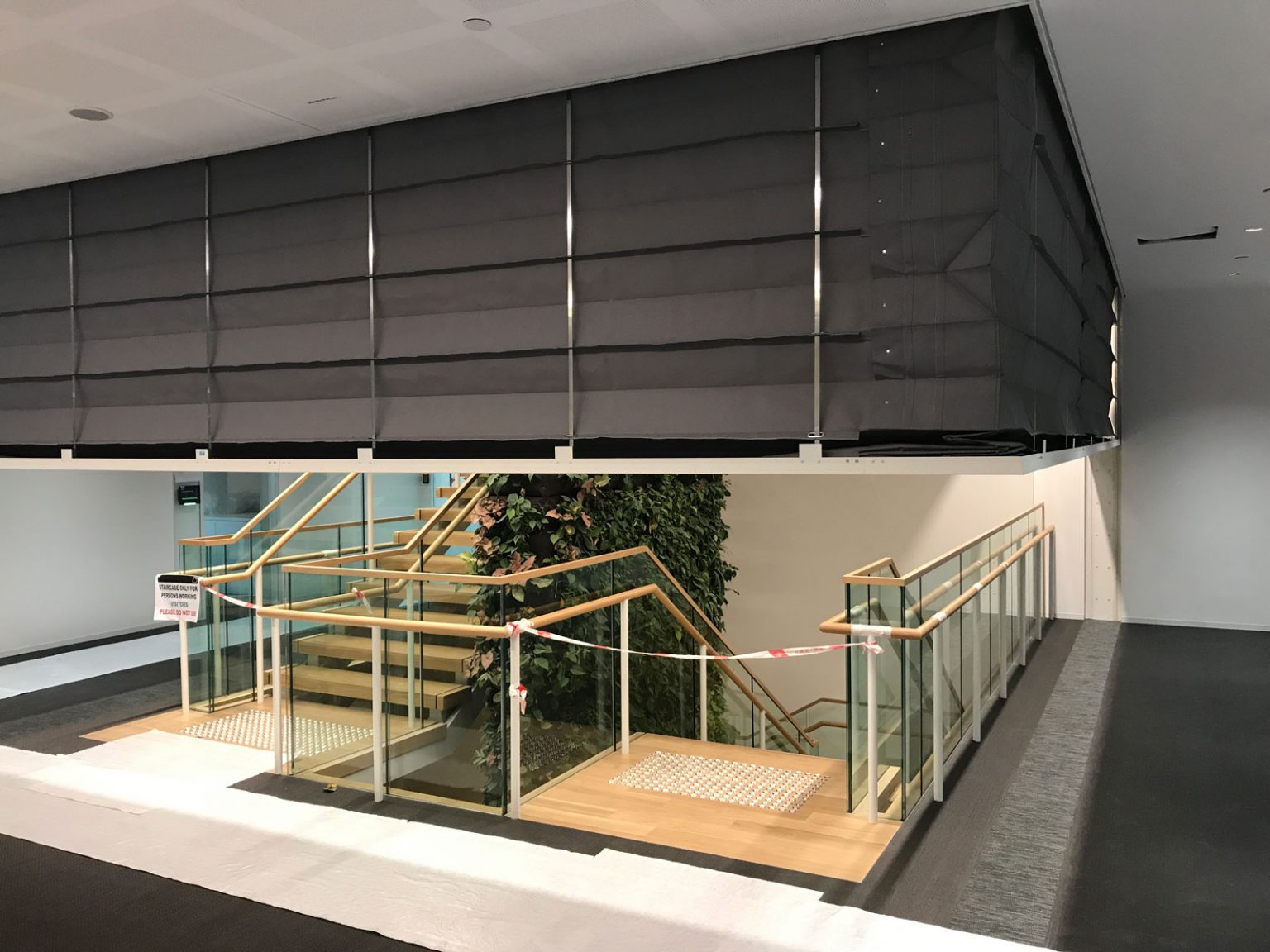 Concertina Fire Curtains J+J's New HQ Innivate